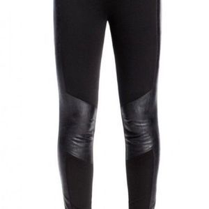 cabi | Fuax Leahter Ricky Fleather Leggings #578